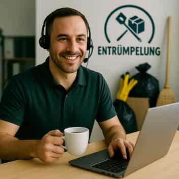 24h Kontakt für Entrümpelung Edramsberg – erreichbar per Telefon oder Online-Formular