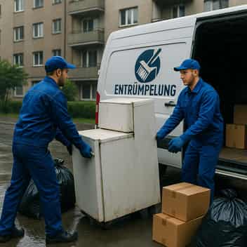 Schnelle Anfahrt für Entrümpelung Edramsberg – meist in 20–30 Minuten vor Ort