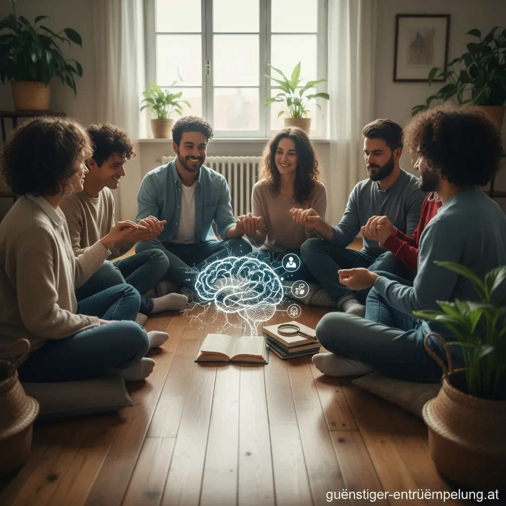 Zwei Personen, die sich verständnisvoll die Hände halten als Symbol für Empathie.