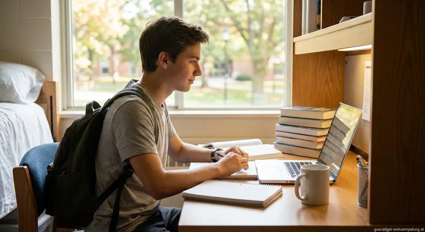 Studenten starten erfolgreich ihr Studium an der Universität